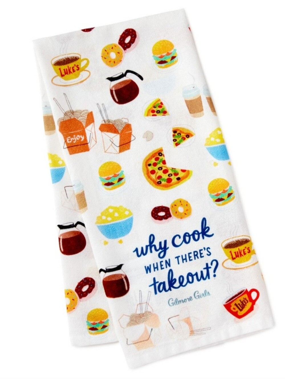 Hallmark Gilmore Girls Tea Towel New